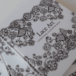 Lace Art Inspirational Illustration Book